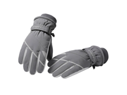 Guantes de esquí de invierno para mujer, guantes de snowboard impermeables con pantalla táctil y antideslizantes