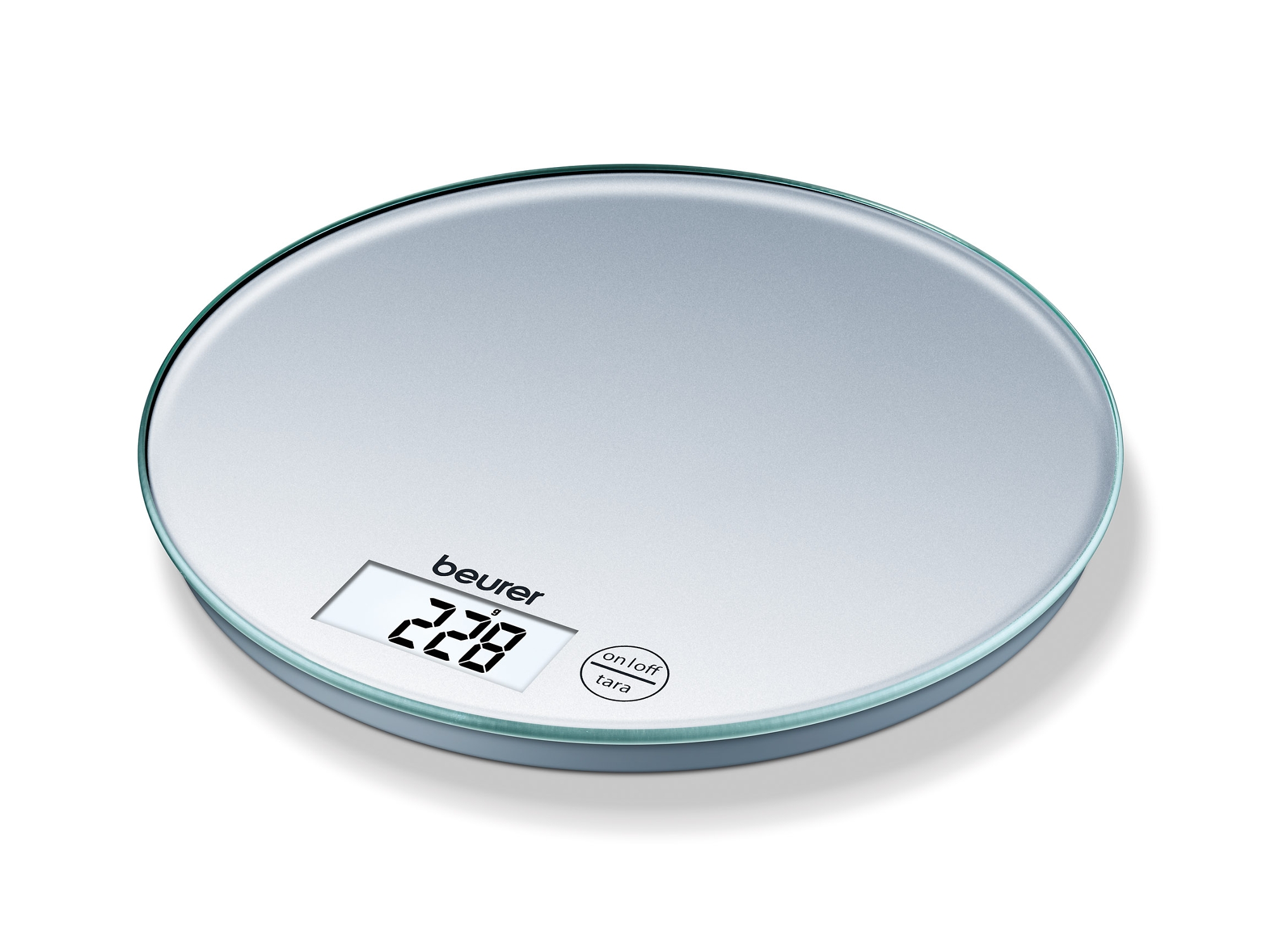 Báscula de cocina BEURER KS-28 Redonda (Capacidad: 5 Kg - Precisión: 1 g)