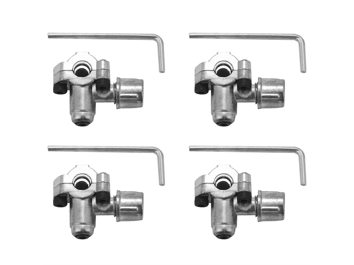 4 Kits De Válvulas De Perforación Bpv-31 Compatibles Con Acondicionadores De Aire Para Tubos De 1/4, 5/16 Y 3/8 Pulgadas