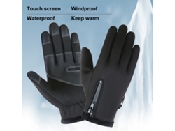 Guantes De Invierno Cálidos Con Pantalla Táctil, Antideslizantes, Resistentes Al Viento E Impermeables Para Correr, Andar En Bicicleta, Conducir Y Hacer Senderismo Al Aire Libre - Unisex