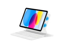 Teclado mágico para Samsung blanco inglés, Tab S9 Fe 10.9/s9/s8/s7 11 Universal Yunzii