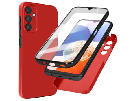 Funda para Samsung Galaxy A13 5G AVIZAR Acrílico Rojo