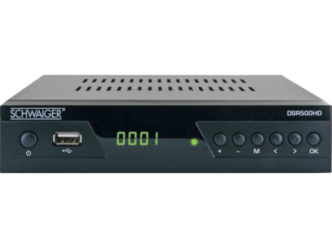 Descodificador TV SCHWAIGER DSR500HD