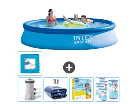 Piscina Insuflável INTEX 28142GN-CB23 (7290 L - 396x84cm)