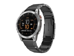 Correa para reloj Garmin Epix Gen 2 de 22 mm, color negro, Chennnls