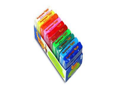 Estuche 10 Pastillas Plastilina Jovi 50G Colores Surtidos