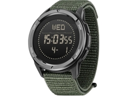 Relojes para hombre, reloj militar de fibra de carbono, resistente al agua, 50 m, podómetro, brújula, metrónomo deportivo táctico, Yizhood
