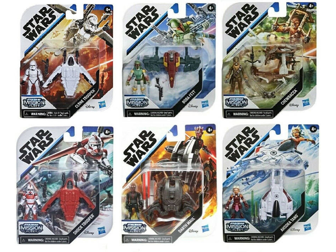 Figura de Acción STAR WARS Mission Fleet Micro Vehiculo (3,8 x 15,2 x 18,4 cm)