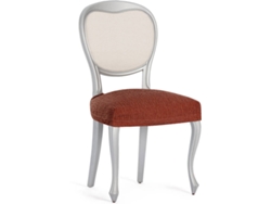 Funda de Silla EYSA Premium Troya Pack de 2 Fundas Tejido Multielástico (50 x 50 x 5 cm - Poliéster y Algodón - Naranja)