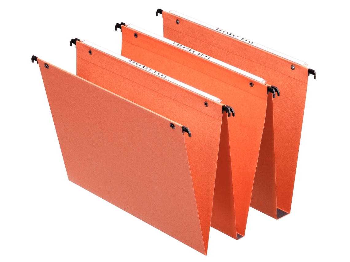 Esselte Dossiers Suspendus Dual, Larger De Fond 30 Mm Para El Mercado F 25 Stück Dymo (21633)
