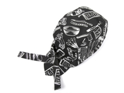Gorro De Chef De Algodón Transpirable Y A La Moda Para Hombres Y Mujeres.