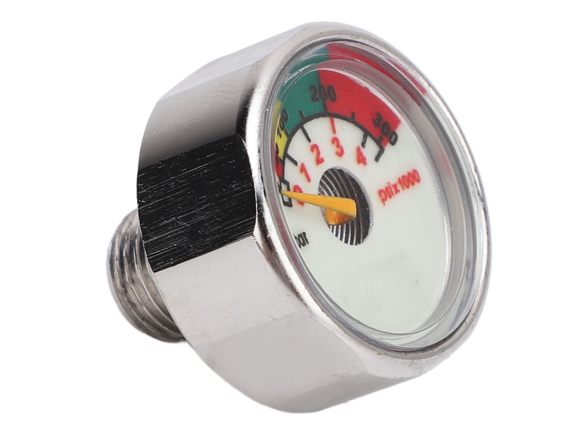 Danu2026-manómetro De Presión Para Botella Pony Cilindro De Buceo Tanque De Oxígeno Acero Inoxidable Impermeable M10
