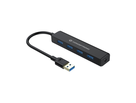 Hub USB CONCEPTRONIC Negro