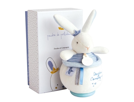 Brinquedo Interativo DOUDOU ET COMPAGNIE (Polyester - Azul - 13 x 9 x 9 cm)