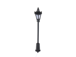 20 Farolas Led De Luz Blanca Cálida A Escala 1:100 (70 Mm) Para Maquetas De Ferrocarril Y Jardines.