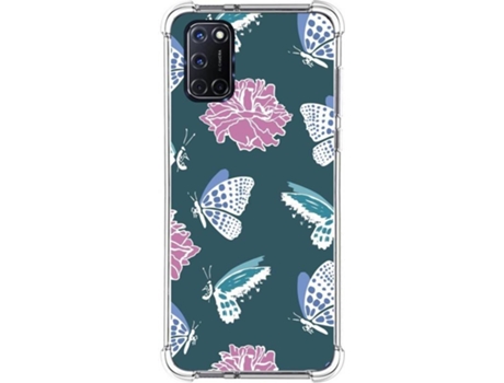 Carcasa Oppo A52 TUMUNDOSMARTPHONE Dibujos Antigolpes Flores 10 Multicolor