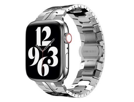 Correa para Smartwatch Caja de acero para Apple Watch Ultra 49mm y Watch Ultra 2 49mm/Series 9 y 8 y 7 45mm/SE 3 y SE 2 y 6 y SE y 5 y 4 44 mm / 3 ...