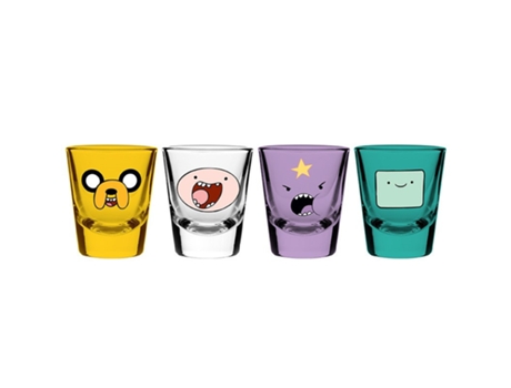 Set de 4 Gafas Shooters Adventure Time