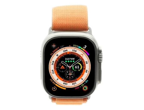 APPLE Watch Ultra Titanio 49Mm Alpine Loop Naranja M
