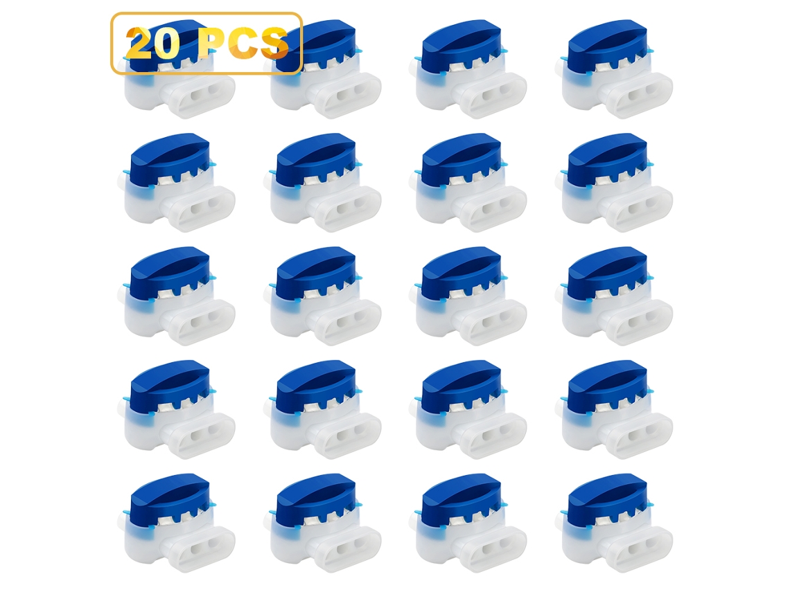 2026velora-20 Piezas Conectores de cable 314 Terminales de cable equivalentes 314