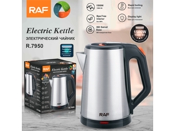 Hervidor eléctrico de acero inoxidable estilo europeo, 2,2 L, con apagado automático. Mdug