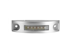 Lámpara Solar Led Impermeable De Aluminio Fundido Para Caminos, Aparcamientos Y Carreteras, Color Rojo, 6 Led.
