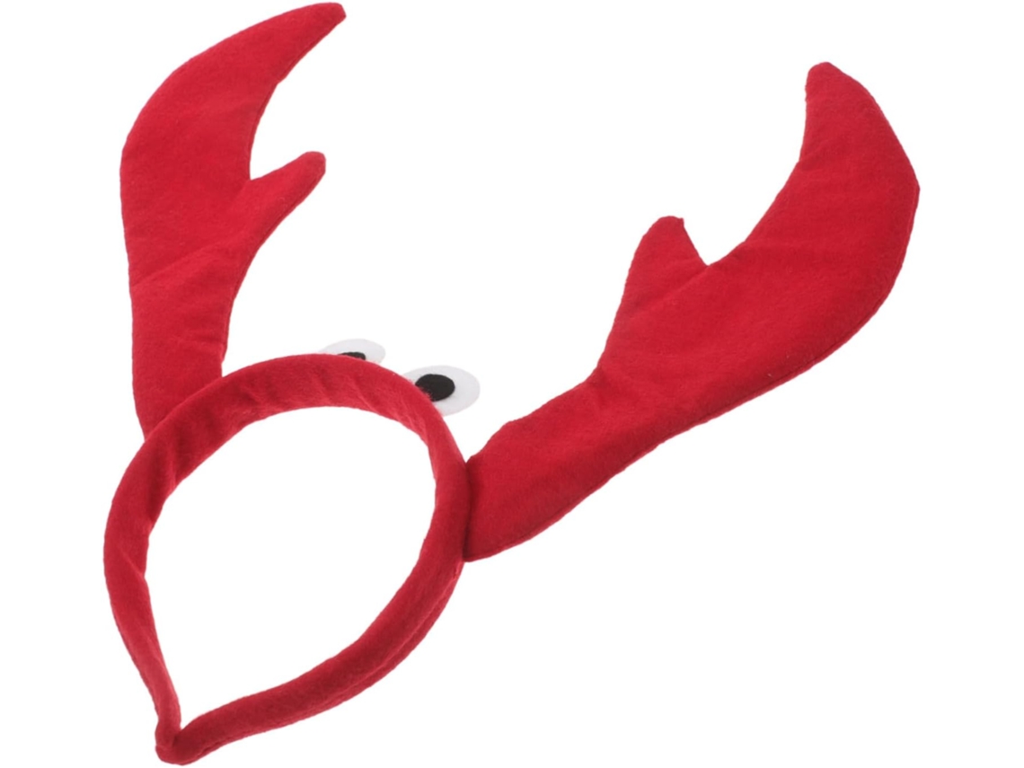 Diadema Elástica Cómoda Con Forma De Cangrejo Para Mujeres Y Niñas, Accesorio Ideal Para Disfraces De Halloween.