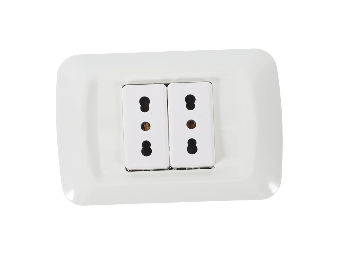 Enchufe De Pared De 16 A Con Interruptor, Enchufe Múltiple De Alta Resistencia Con Puertos De Salida.