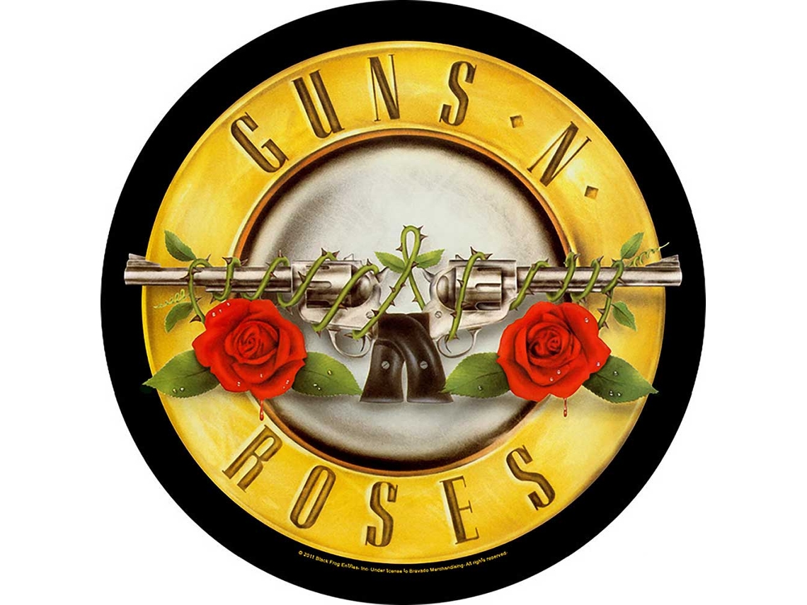 Parche de Espalda para Chaqueta ROCK OFF Guns N' Roses Bullet Logo