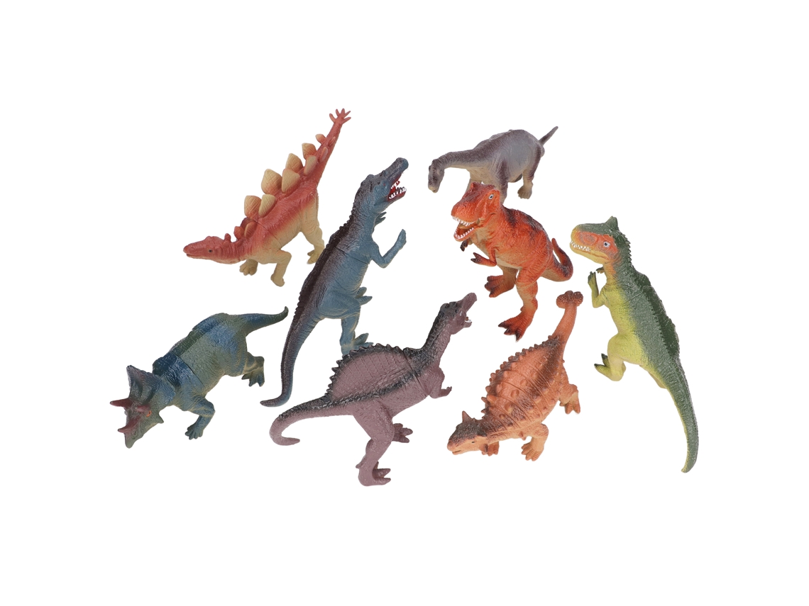 8 Piezas De Modelo De Dinosaurio De Simulación Con Sonido, Pvc, Juego Seguro, Regalo Para Niños