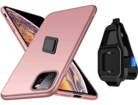 Funda Iphone 11 Turtleshell con Soporte de Cintura Rosa