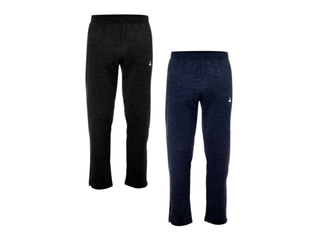 Pantalones Deportivos de Hombre para Fitness JOOLA Chándal Chilax Negro (4XL)