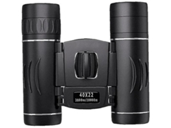 Mini Binóculos 40x22 Telescópio Compacto À Prova Dágua Dobrável De Bolso Para Observação De Pássaros Em Caminhadas Preto Facpoet