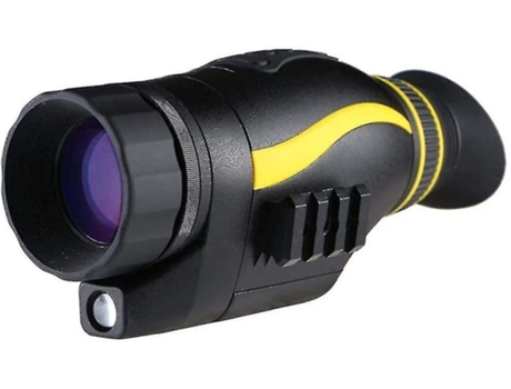 Binoculares de visión nocturna con imágenes térmicas, monoculares digitales, cámara de vídeo HD por la noche para tomar fotos, color negro BISBISOU...