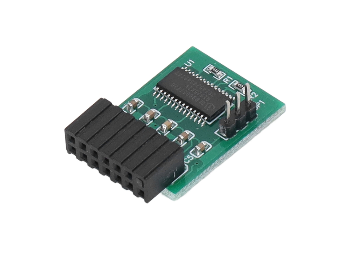 2026as-módulo De Seguridad Tpm2.0 14 Pin Con Interfaz Spi Para Asrock Módulo De Cifrado De Tarjeta Remota