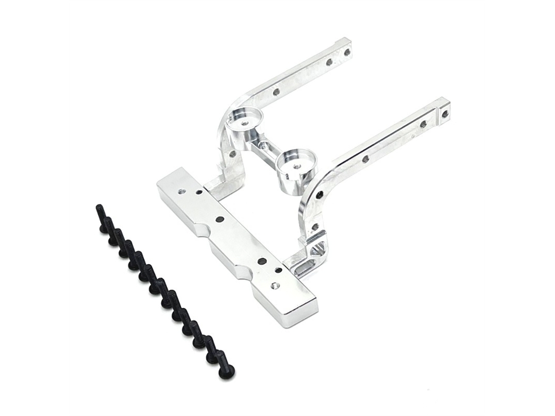 1metal Upgraded Front Bumper Reinforcement Fixings Seat For Mjx 1/12 H12y H12y+ Rc Car Spare Parts