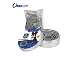 Colar Antiparasita Para Cães, 8 Meses De Proteção, Seguro, Hipoalergênico, Resistente À Água.
