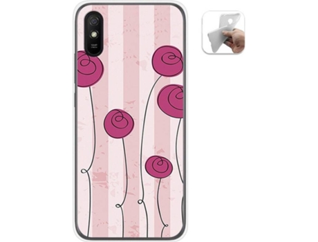 Carcasa Xiaomi Redmi 9A / 9AT TUMUNDOSMARTPHONE Flores Vintage Multicolor