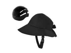Casco de ciclismo TAISHENGDA con diseño de gorra y protección solar.