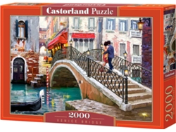 Puzzle CASTORLAND Venice Bridge (2000 Piezas)