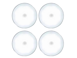 Luz nocturna con sensor de movimiento para dormitorio, iluminación de mesilla de noche. Rosewell