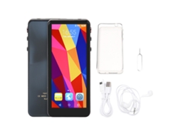 Reproductor MP4 de 4 pulgadas con pantalla táctil HD, reducción de ruido, sonido HiFi sin pérdida, Bluetooth 5.0 y Wi-Fi.