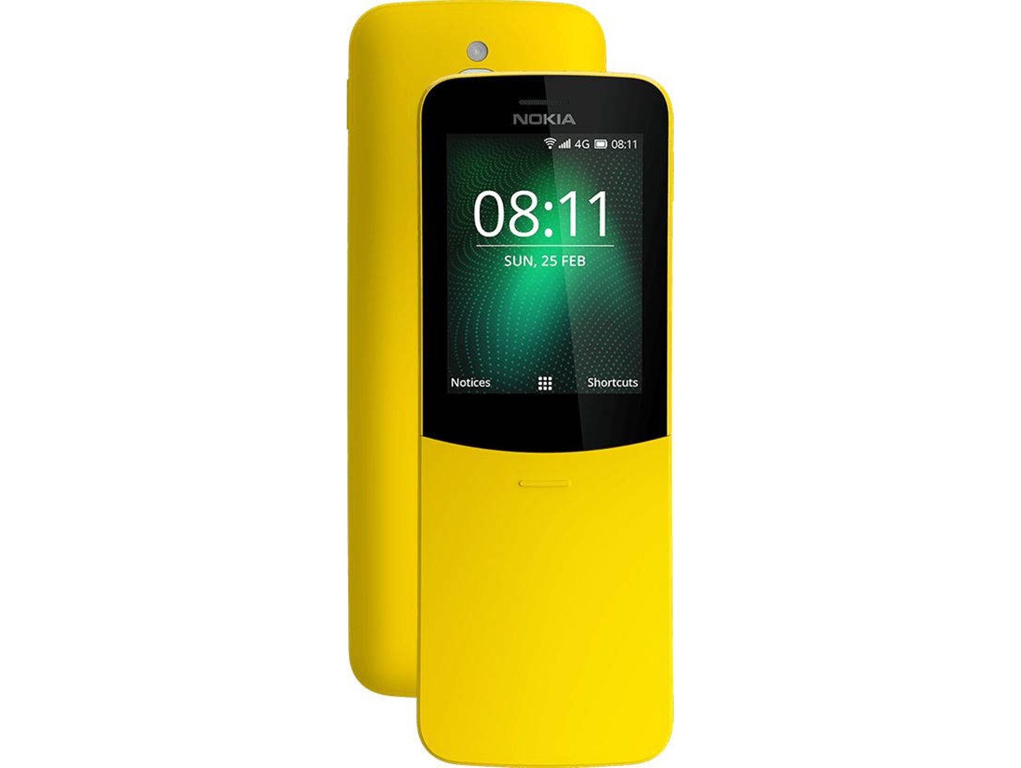 Teléfono móvil NOKIA 8110 (2.4'' - 3G - amarillo)