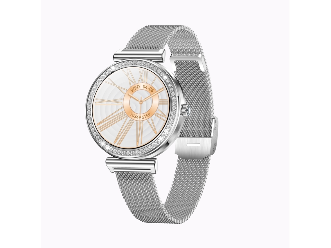 Reloj Inteligente I109 1 27 Pulgadas Bluetooth Llamada Monitoreo De Salud 100 Modos Deportivos Ip68 Impermeable Plata YEMAESRE