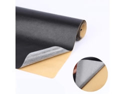 (negro 50x90cm) Cuero Autoadhesivo, Adecuado Para La Reparación De Sofás, Mesas Y Sillas De Muebles. Fabricado En Cuero Sintético Pu