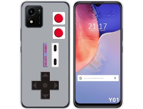Carcasa Vivo Y01 TUMUNDOSMARTPHONE Dibujos Consola Multicolor