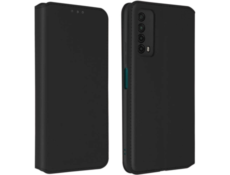 Funda Huawei P smart 2021 AVIZAR Libro Billetera Negro
