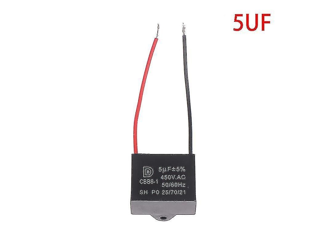 Condensador De Arranque Para Motor De Ventilador De Techo Cbb61 450v 1uf-12uf 5uf 5uf