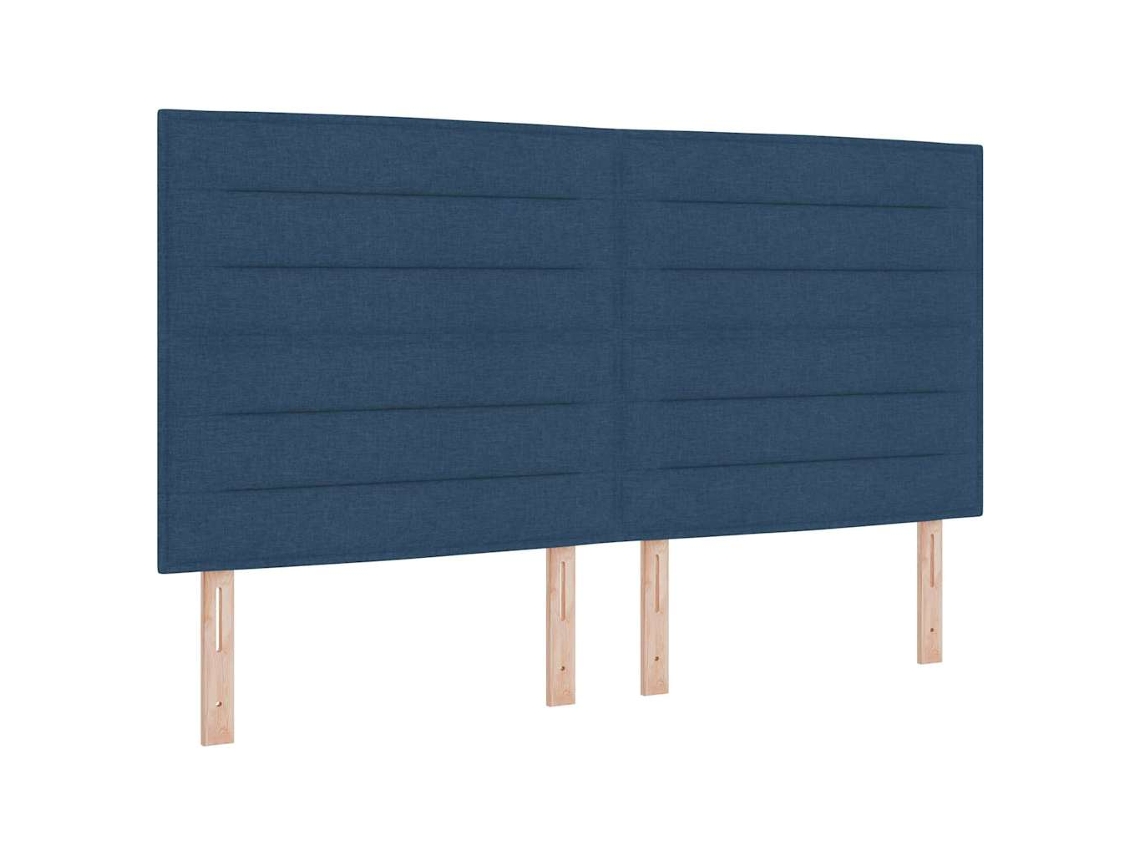 Maison Exclusive - Cabecero Azul 180 Cm Tela