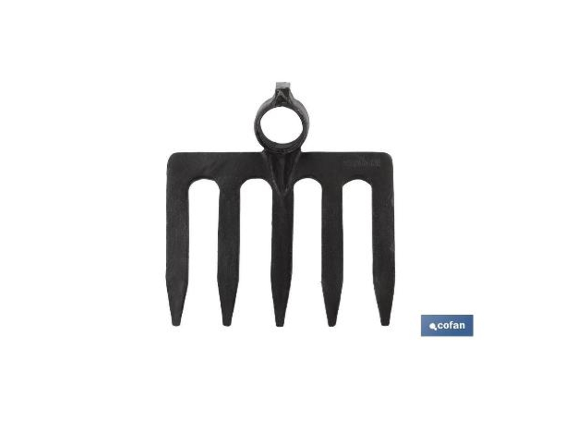 Rastrillo dientes piedra 200x165mm